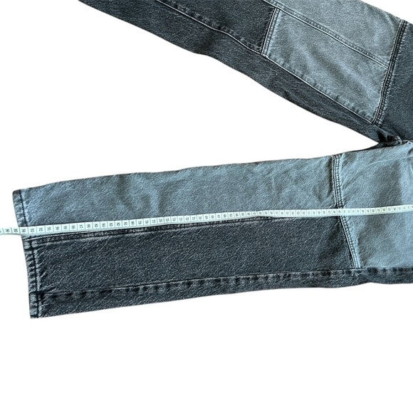 PacSun Two Panel High Waisted Straight Leg Jeans - Picture 2 of 9
